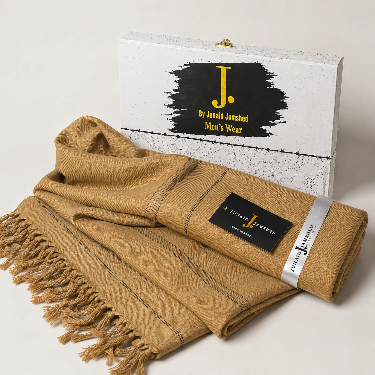 PREMIUM J. MENS SHAWL #105 (Black)