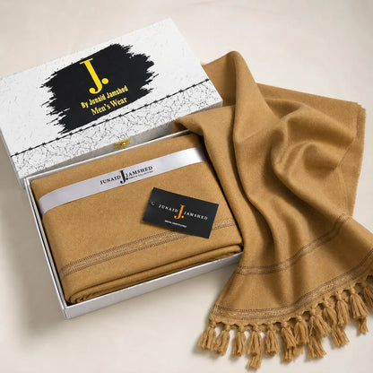 PREMIUM J. MENS SHAWL #102 Mustard