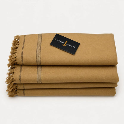 PREMIUM J. MENS SHAWL #104 (Light Brown)