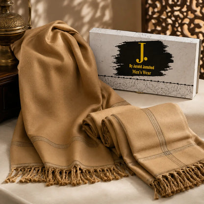 PREMIUM J. MENS SHAWL #102 Mustard