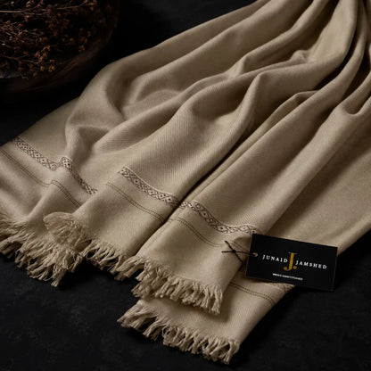 PREMIUM J. MENS SHAWL #103 Cream