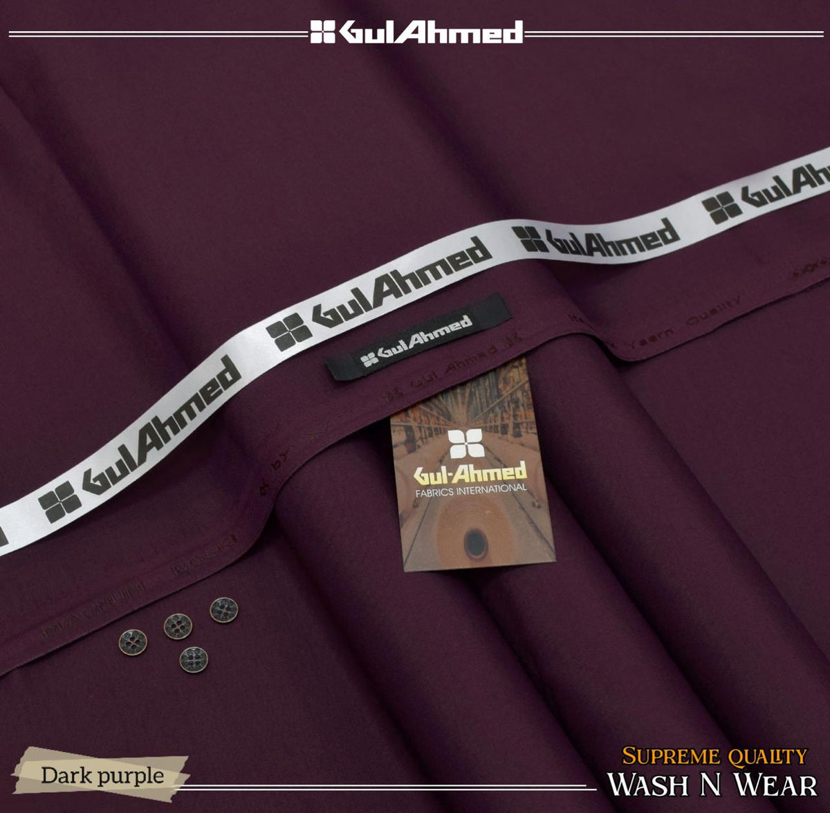 GUL Ahmed 4 Season Wash Hazel Wood GW#110