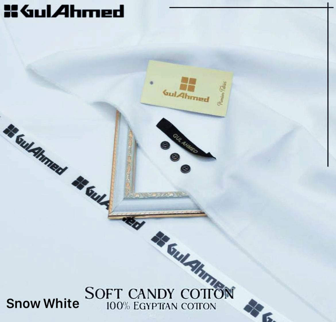 Gul Ahmed Soft Cotton Candy Snow White #SF108