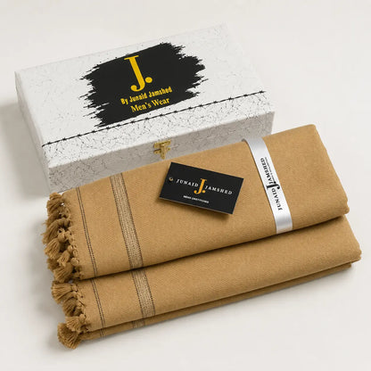 PREMIUM J. MENS SHAWL #102 Mustard
